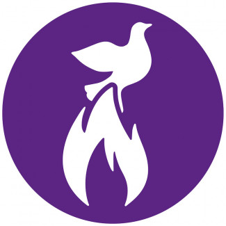 Icon Pfingsten violett