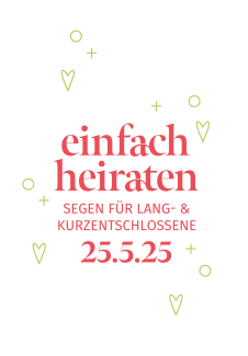 logo einfach heiraten 25