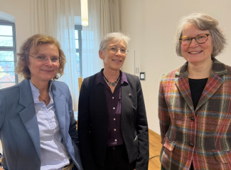 Dekanin Hirschmann, Regionalbischöfin Sachs, Prof. Dr. Iris Hermann