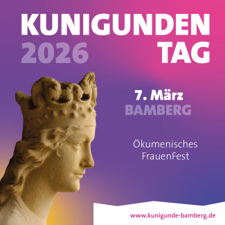 Kopf der Statue der Heiligen Kunigunde