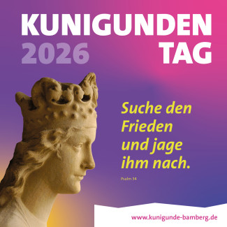 Kopf der Statue der Heiligen Kunigunde