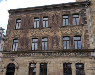 Fassade des Karl-Steinbauer-Hauses