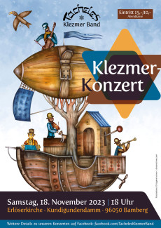 Plakat Klezmerkonzert