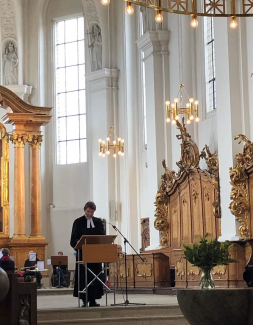 Abschiedspredigt von Pfr. Wagner-Friedrich in der Stephanskirche 2022