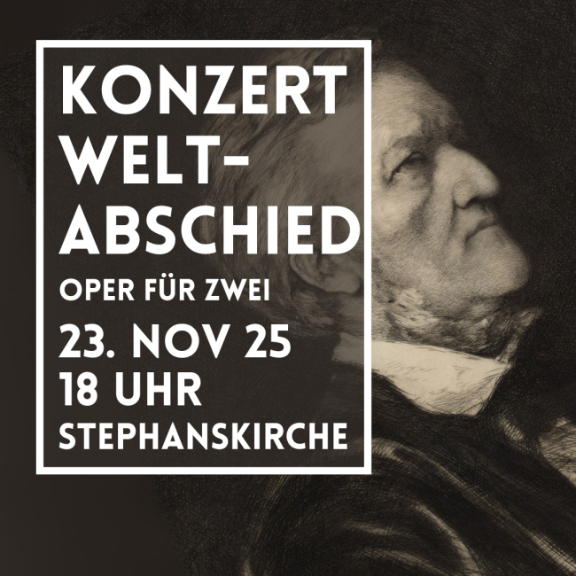 ein Portrait von Richard Wagner
