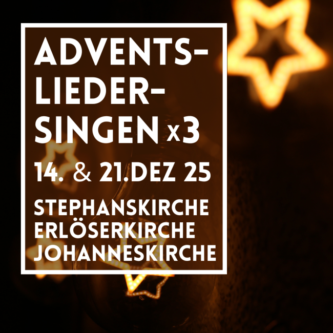 leuchtende Adventssterne