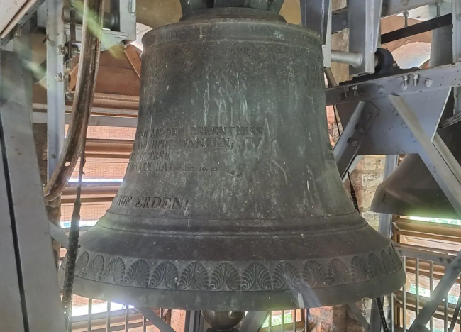 Greiffenbergglocke im Kirchturm