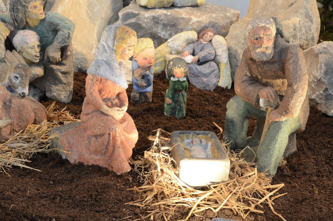 Krippe in der Stephanskirche